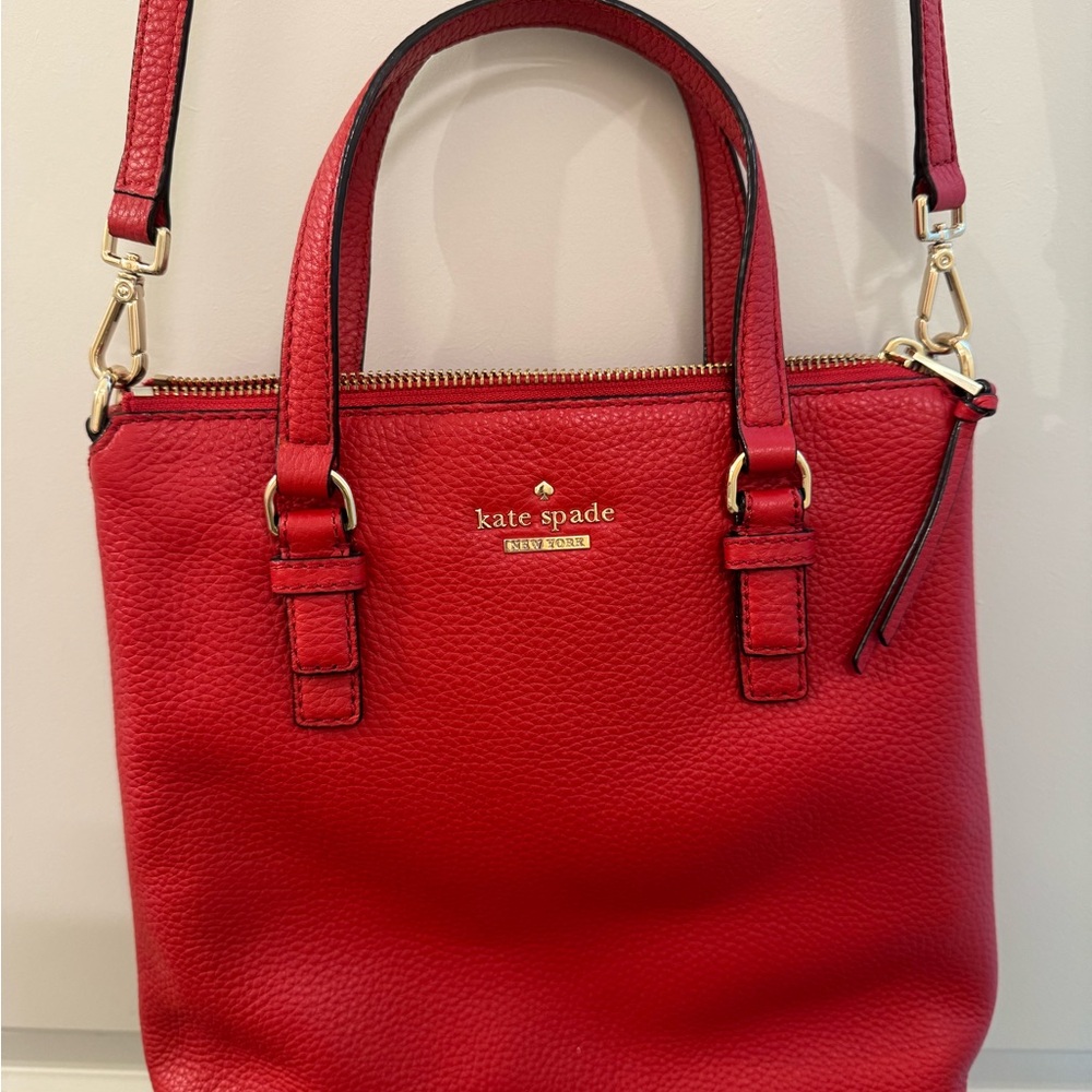 Kate Spade Red Leather Purse